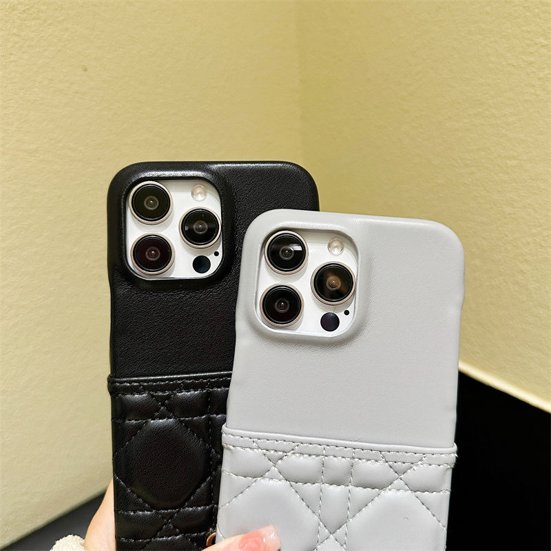 Fashion Leather iPhone Case