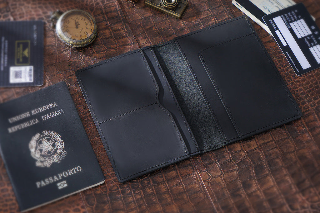 Handmade Genuine Leather Passport Holder