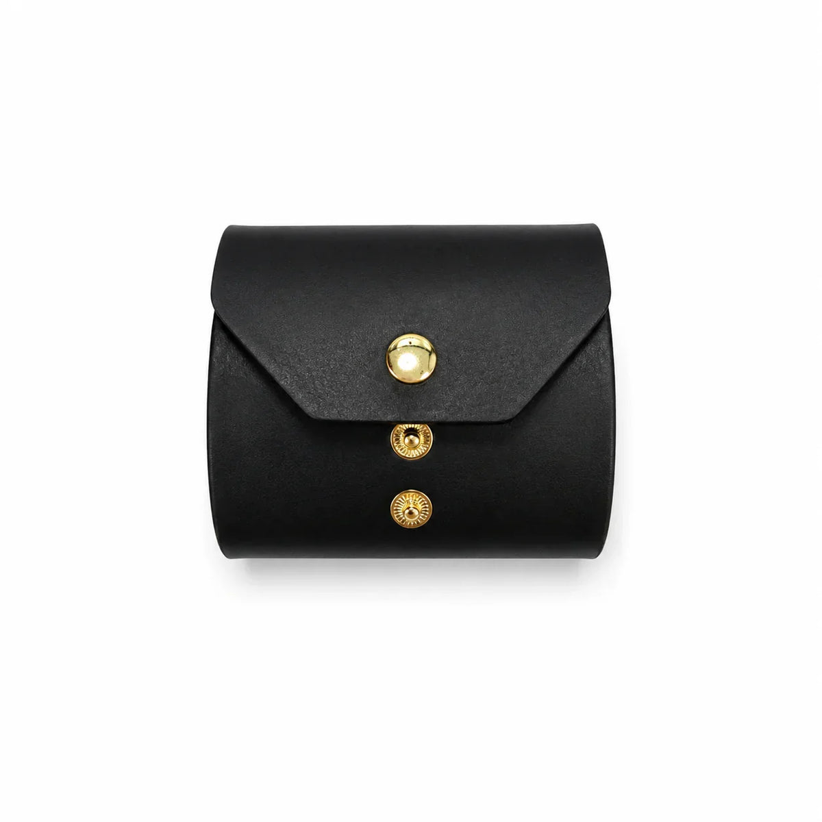 Handcrafted Leather Cash Wrap Wallet — Slim, Minimal, Essential