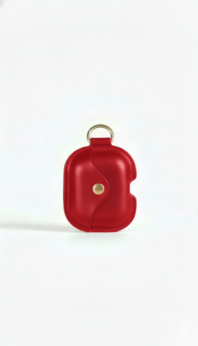 Premium Genuine Leather Airpods Case