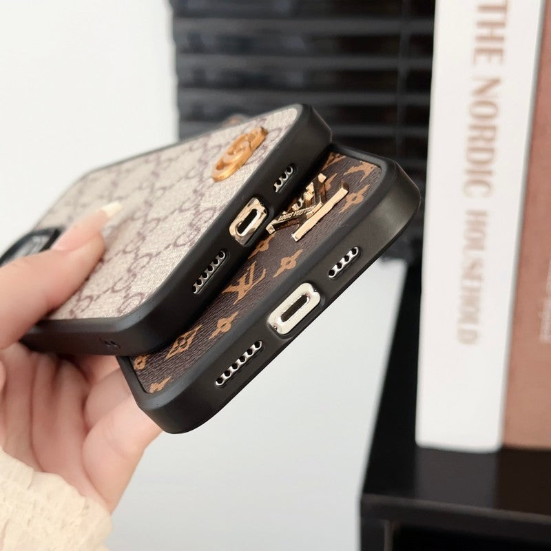 Luxury Classic Brown iPhone Case