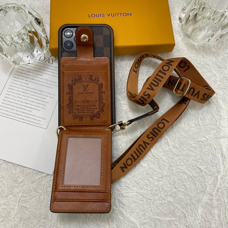 Luxury Card Bag Chain iPhone Case