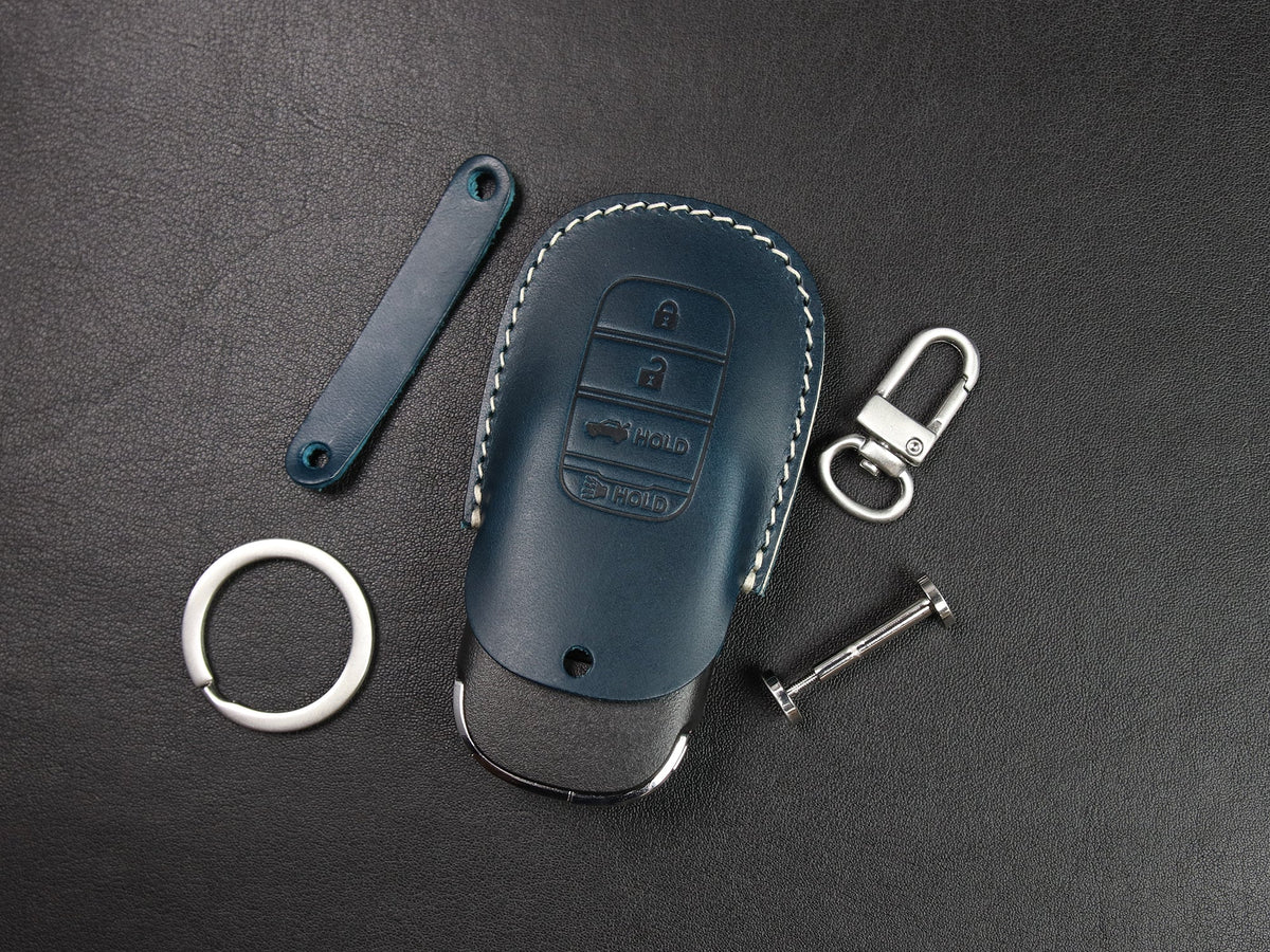 Leather car key Case for Honda [2-4/5/7] Key Fob