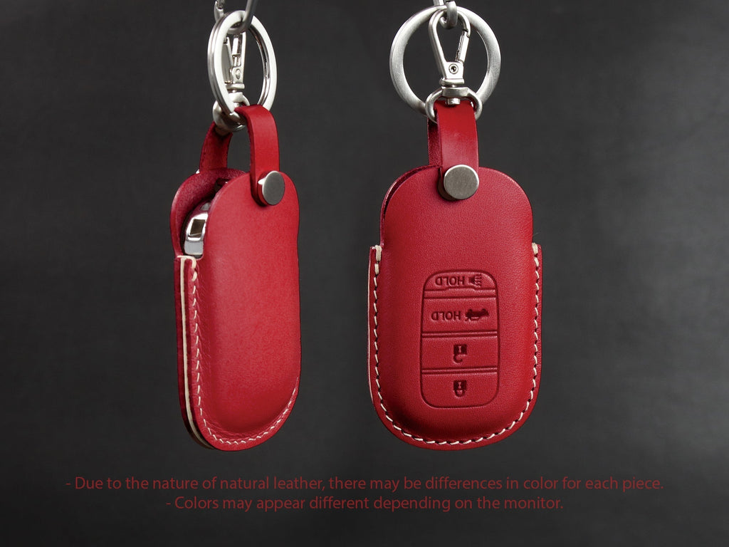 Leather car key Case for Honda [2-4/5/7] Key Fob
